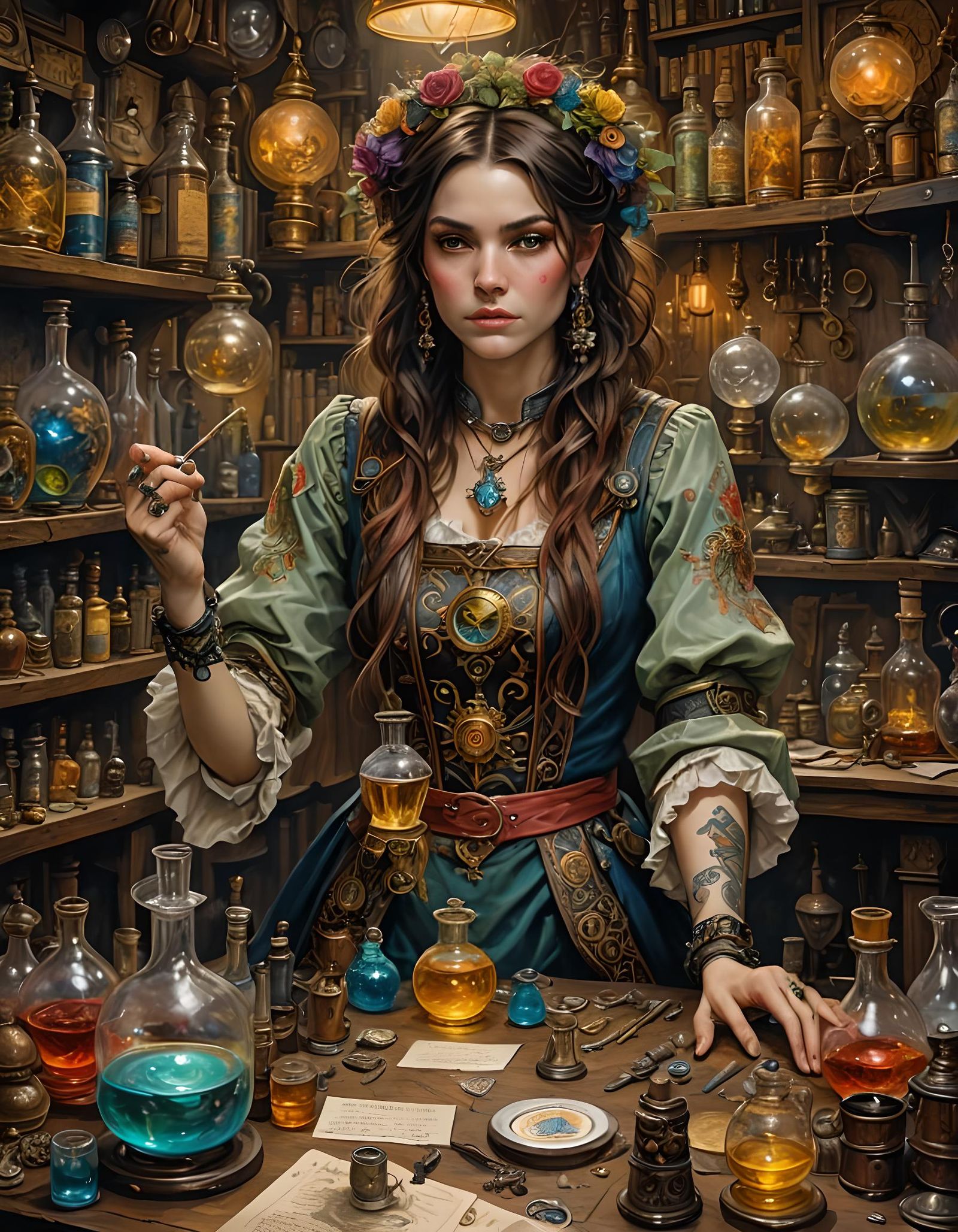 Balance a levitation potion 🧪  by @Nyxator 