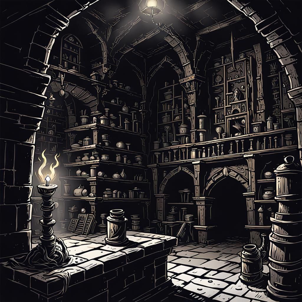 Medieval interior