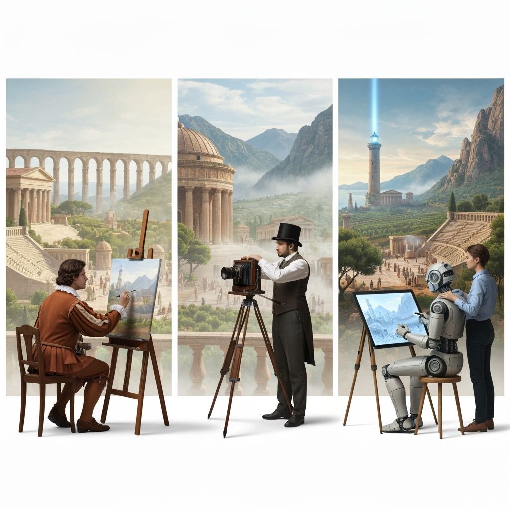 multi-era artists   by @Renny Magritte