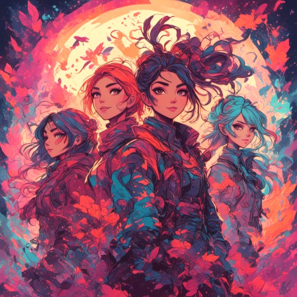 <lora:Anime Aesthetics V2:1.0> <lora:Picture-book machine:1.0> <lora:Childhood Crayon:1.0> <lora:Crossing The Line:1.0> <lora:MixedMediYum:1...