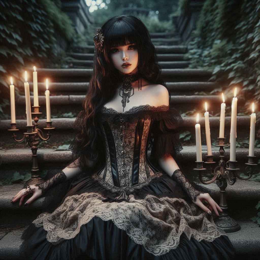 Goth Fashion  by @zephyrael