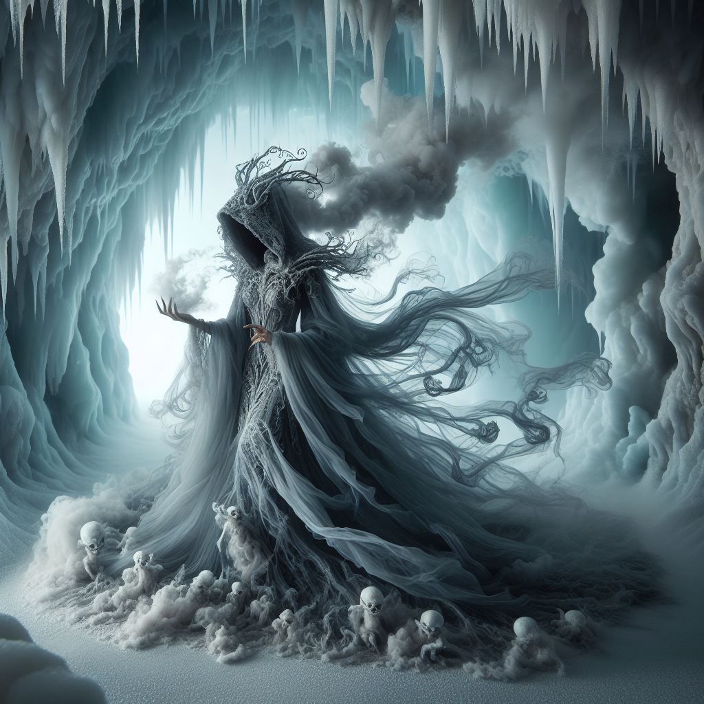 Ice demon summoning ice goblins