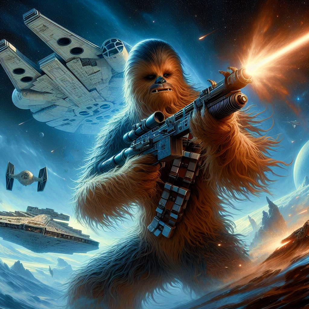 Copilot of the Millenium Falcon: Chewbacca