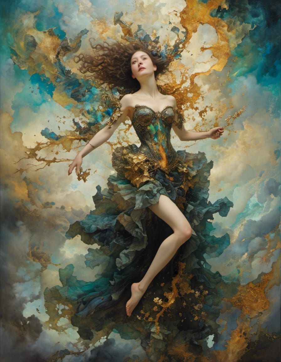 the woman from Vienna <lora:hyperkraximalism:0.8>