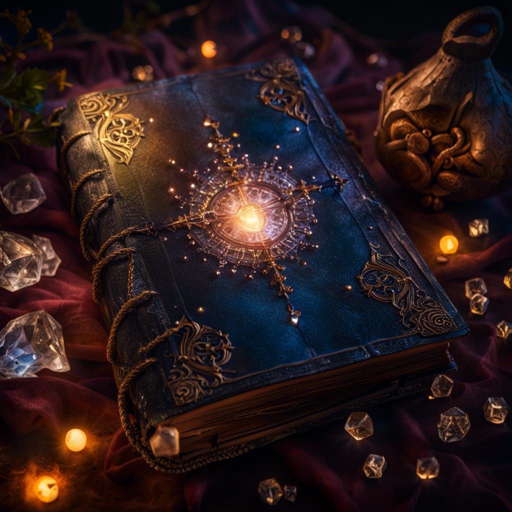 Ancient spellbook   by @Lucy