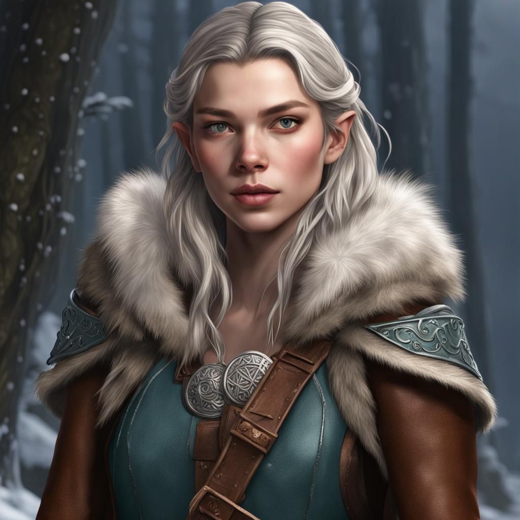 Anya Taylor Joy, elf - AI Generated Artwork - NightCafe Creator