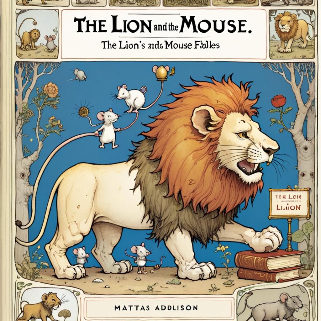 "The Lion and the Mouse"  by @Clive