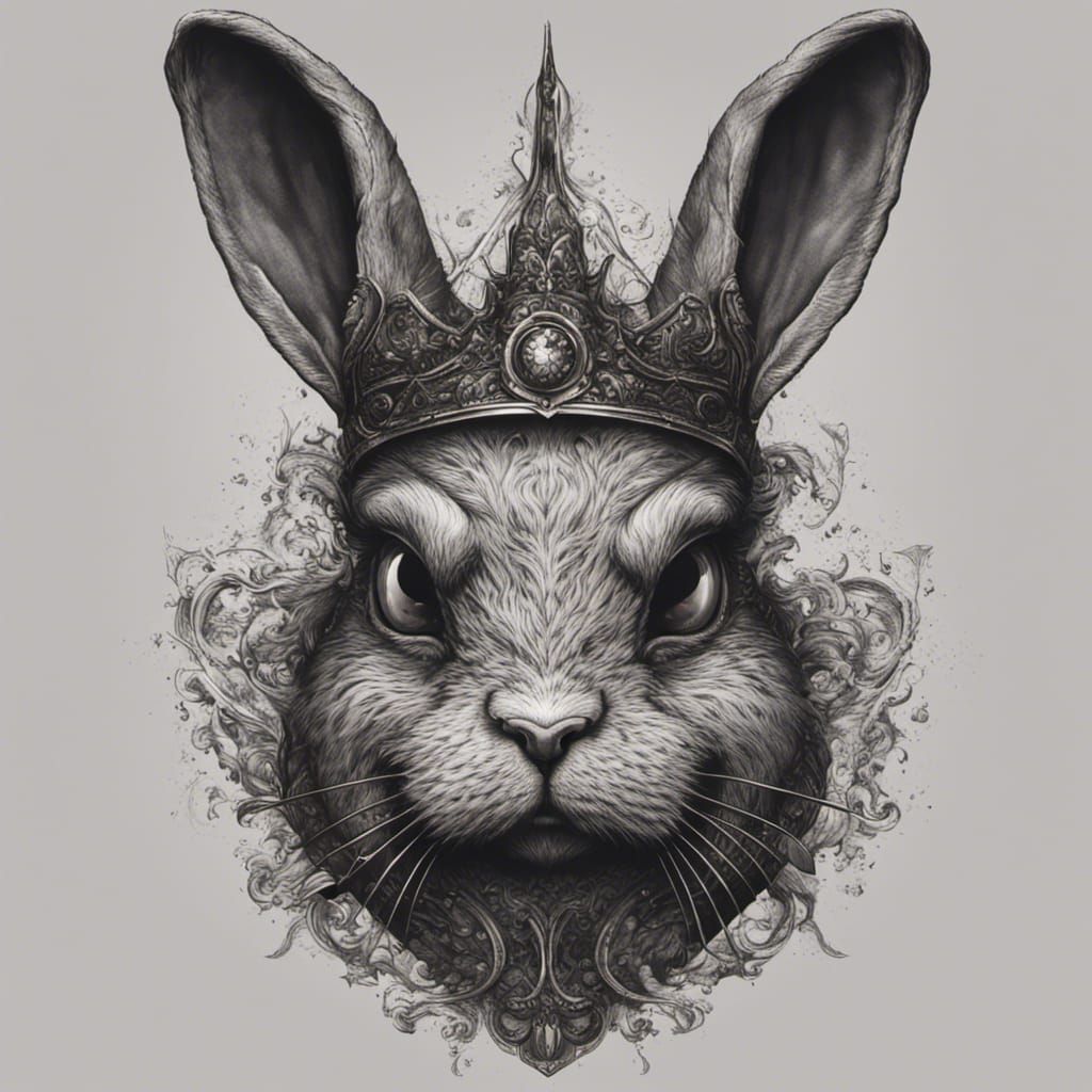 King Rabbit - AI Generated Artwork - NightCafe Creator