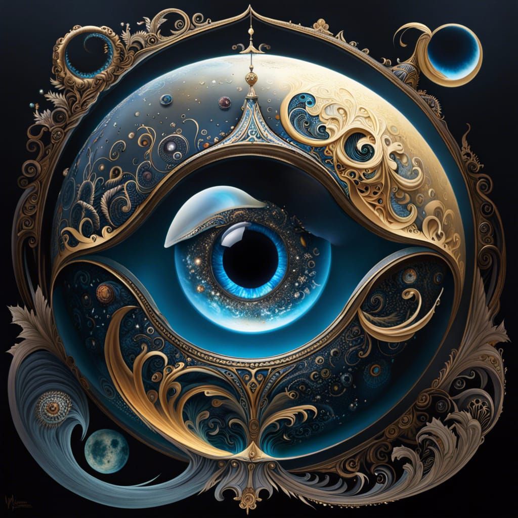 Eyeball - AI Generated Artwork - NightCafe Creator