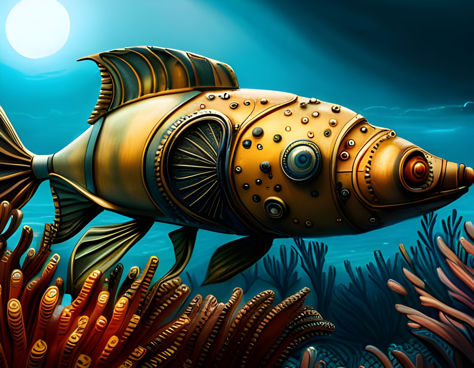 Steampunk Submarine Decoy!