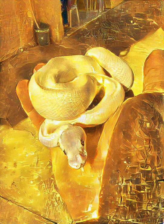 Future python - AI Generated Artwork - NightCafe Creator