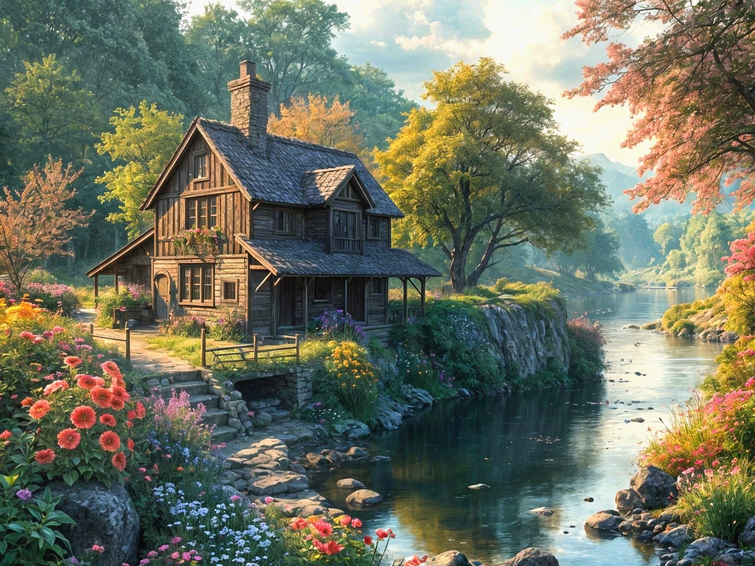 Island of Serenity  by @BlueJeanRock