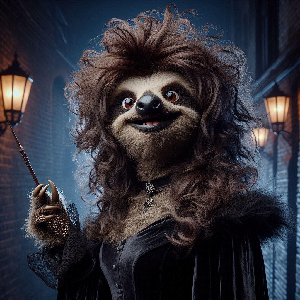 Slothatrix Lestrange, from “Harry Potter”