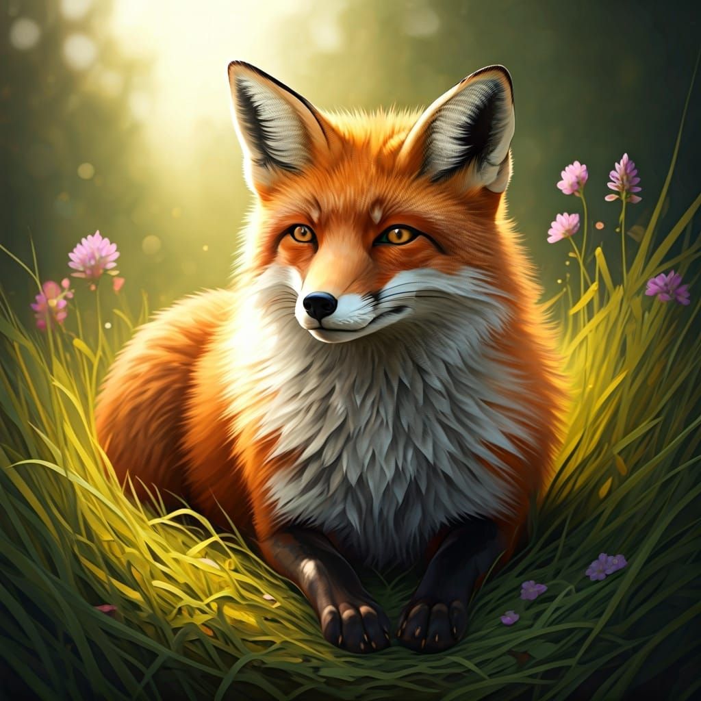 Relaxed Fox