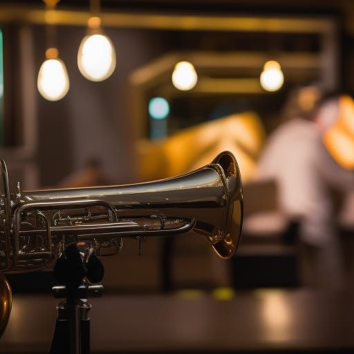speakeasy with jazz band complex detailed