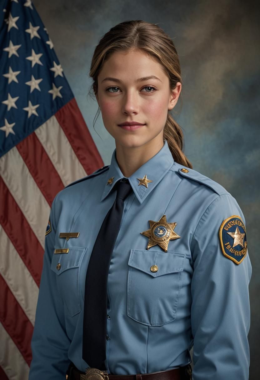 Melissa Benoist in variant uniform/costume
