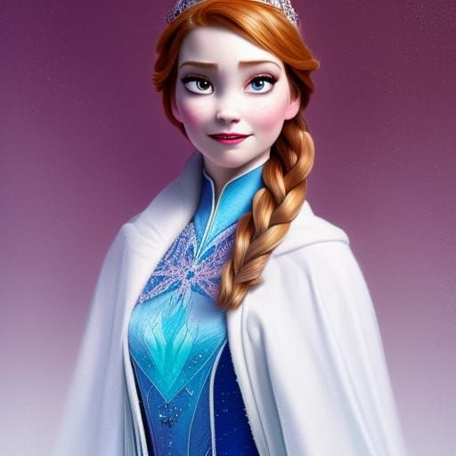 Arendelle Princess III - AI Generated Artwork - NightCafe Creator