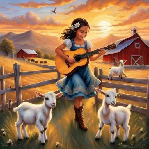 A Day at the Farm  by @Crystal