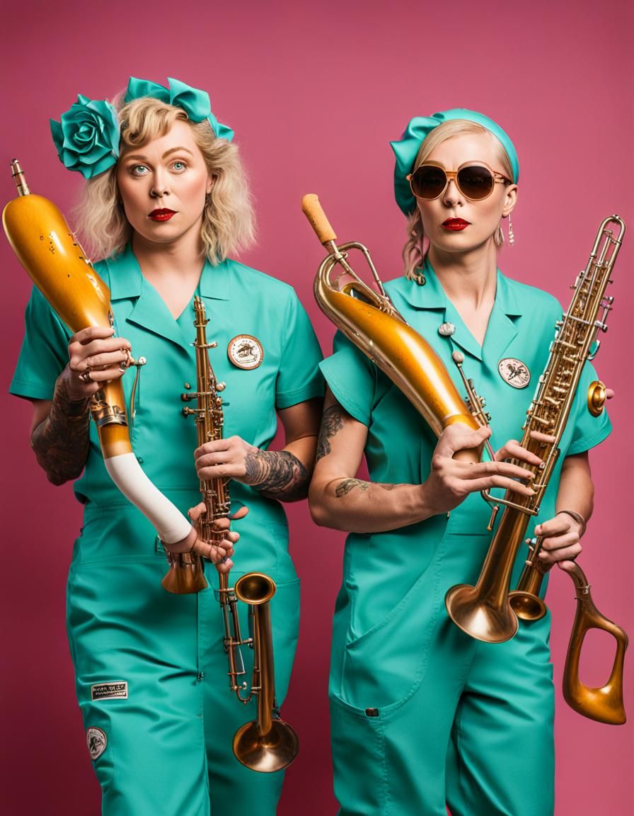 Nursepunk surf sisters