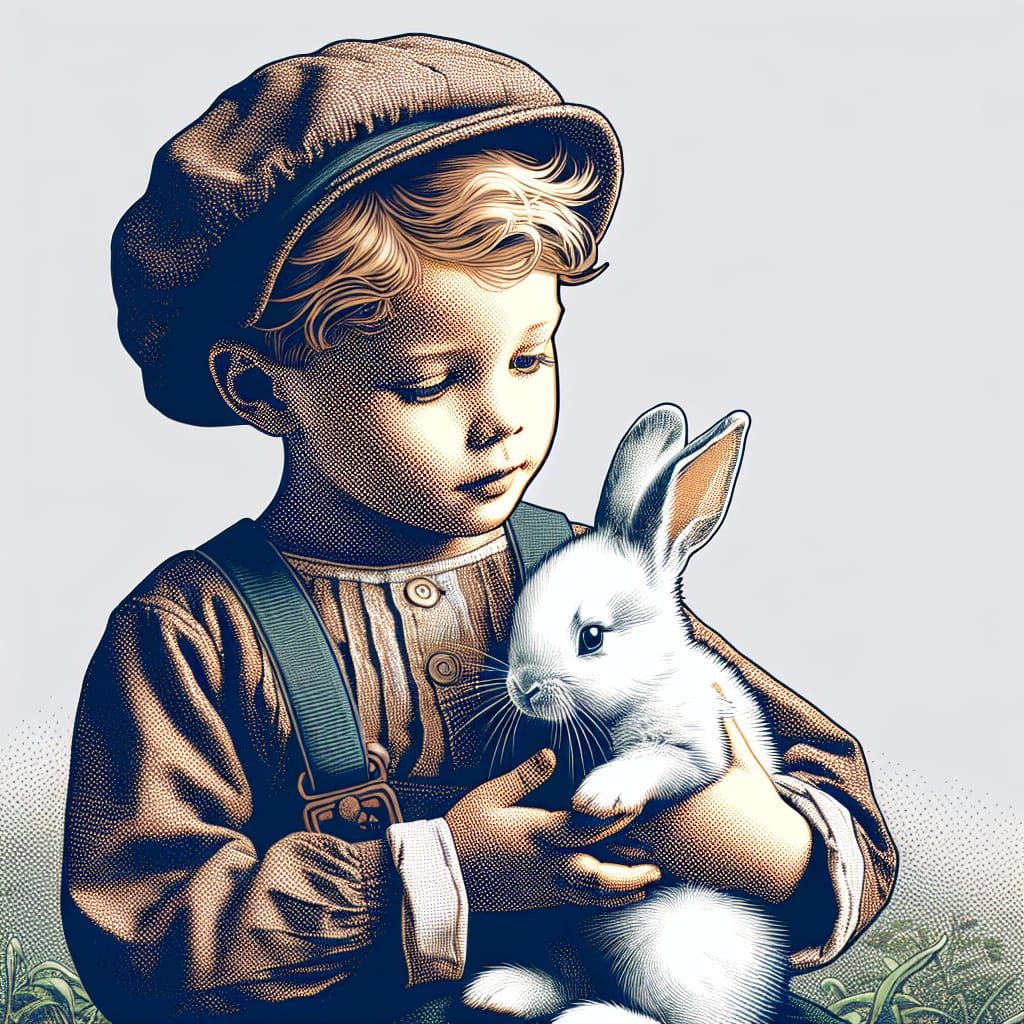 Bunny Boy  by @Blacklakemermaid
