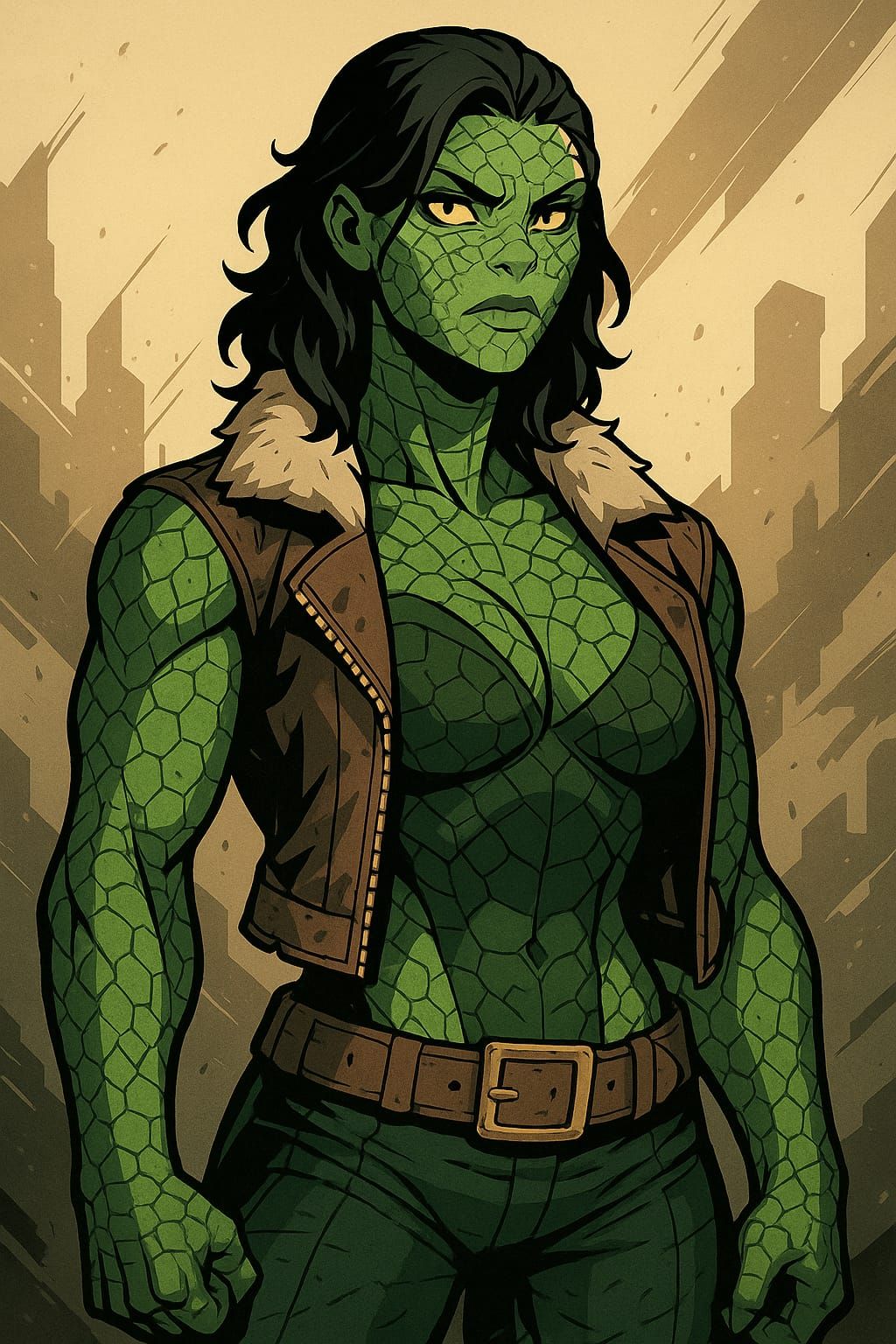 What if he was woman? - Whitney Jones Killer Croc