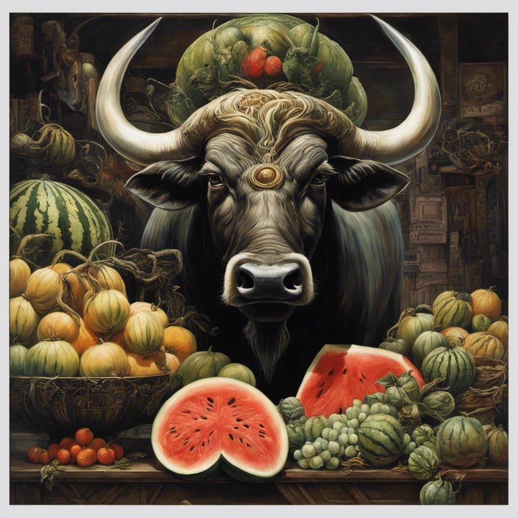 WATERBUFFALO SELLING WATERMELONS 2