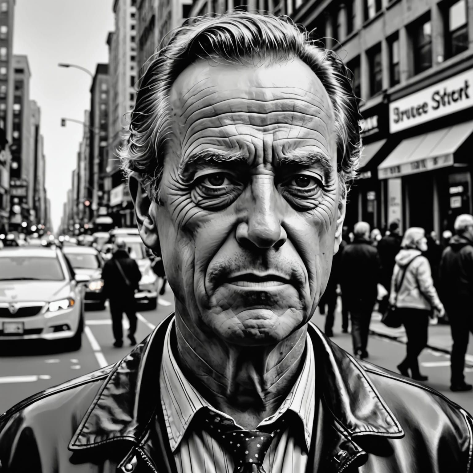 Let's give a round of applause to Bruce Gilden!