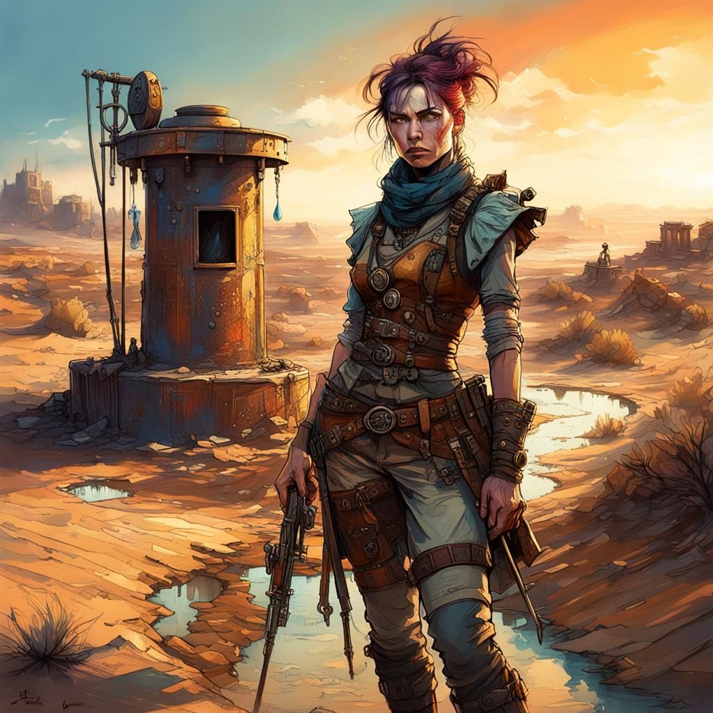 Guardian of the water well