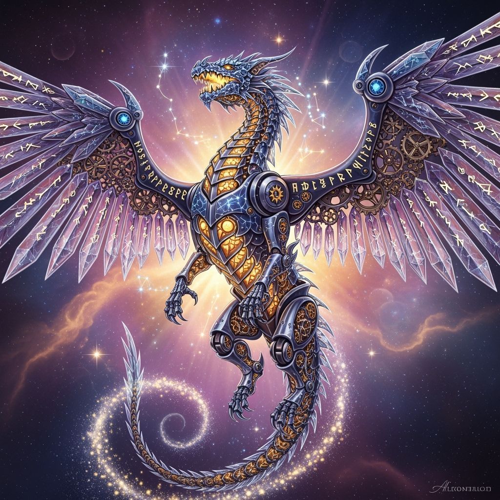 Celestial Dragon  by @TickBushTom