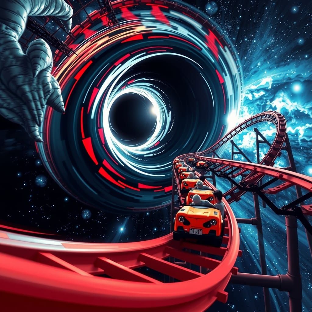 By the Blackhole Theme Park  by @Finz