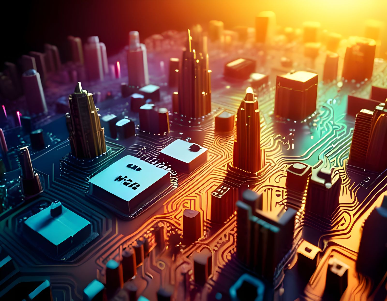 Chip City  by @FiyaSwitch