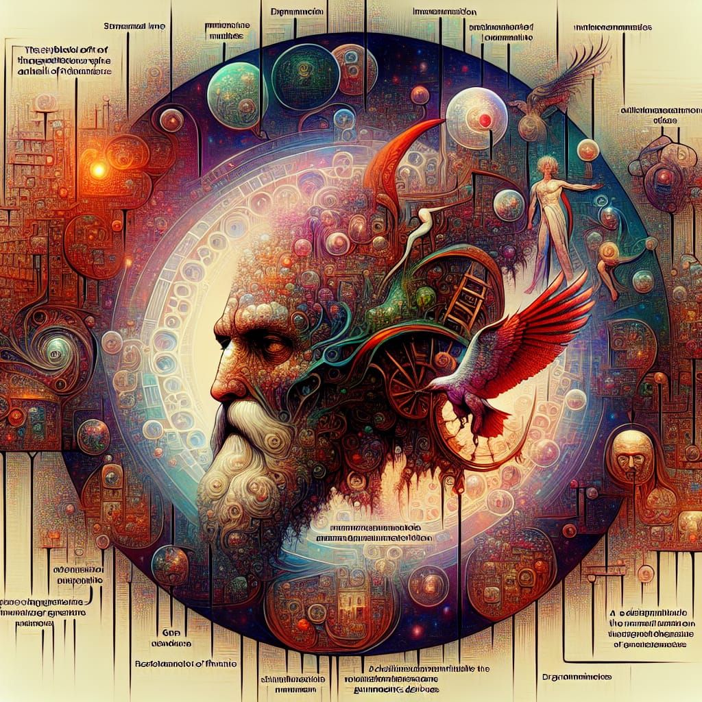 Create an image that activates the fantasy life of the viewe...