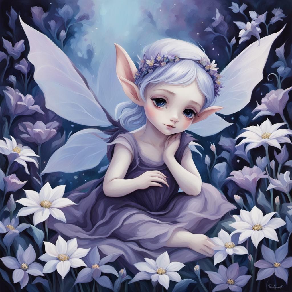 Little elf girl - AI Generated Artwork - NightCafe Creator