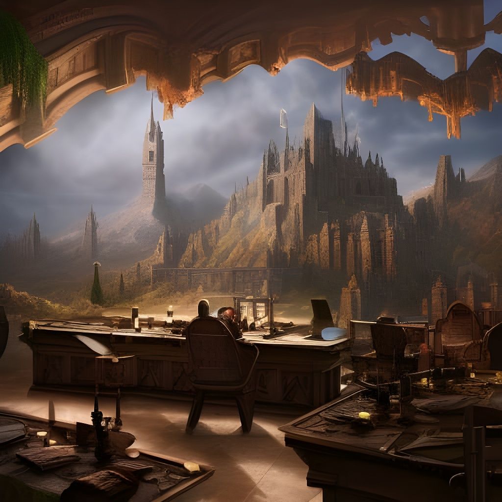 people playing d&d AI Generated Artwork NightCafe Creator