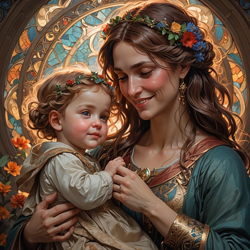 Mother And Child III