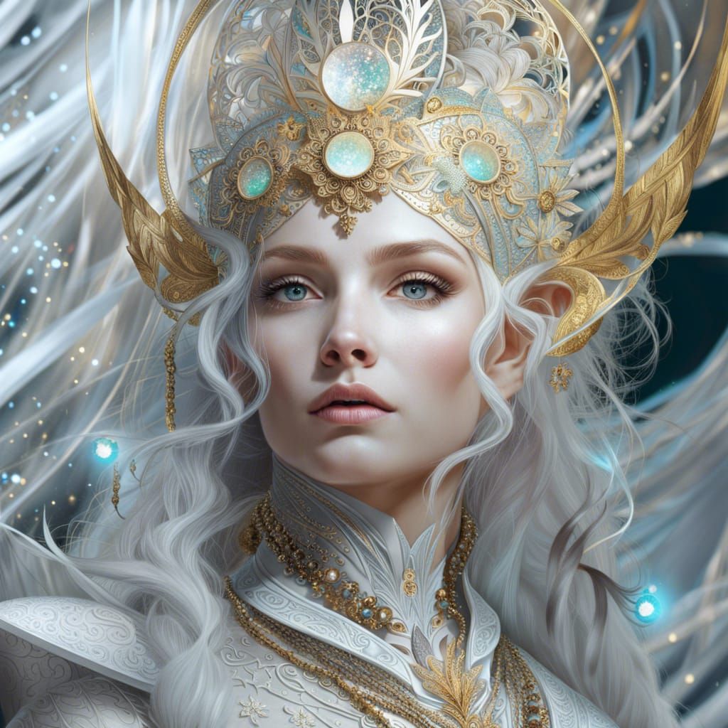 Elf Empress - AI Generated Artwork - NightCafe Creator