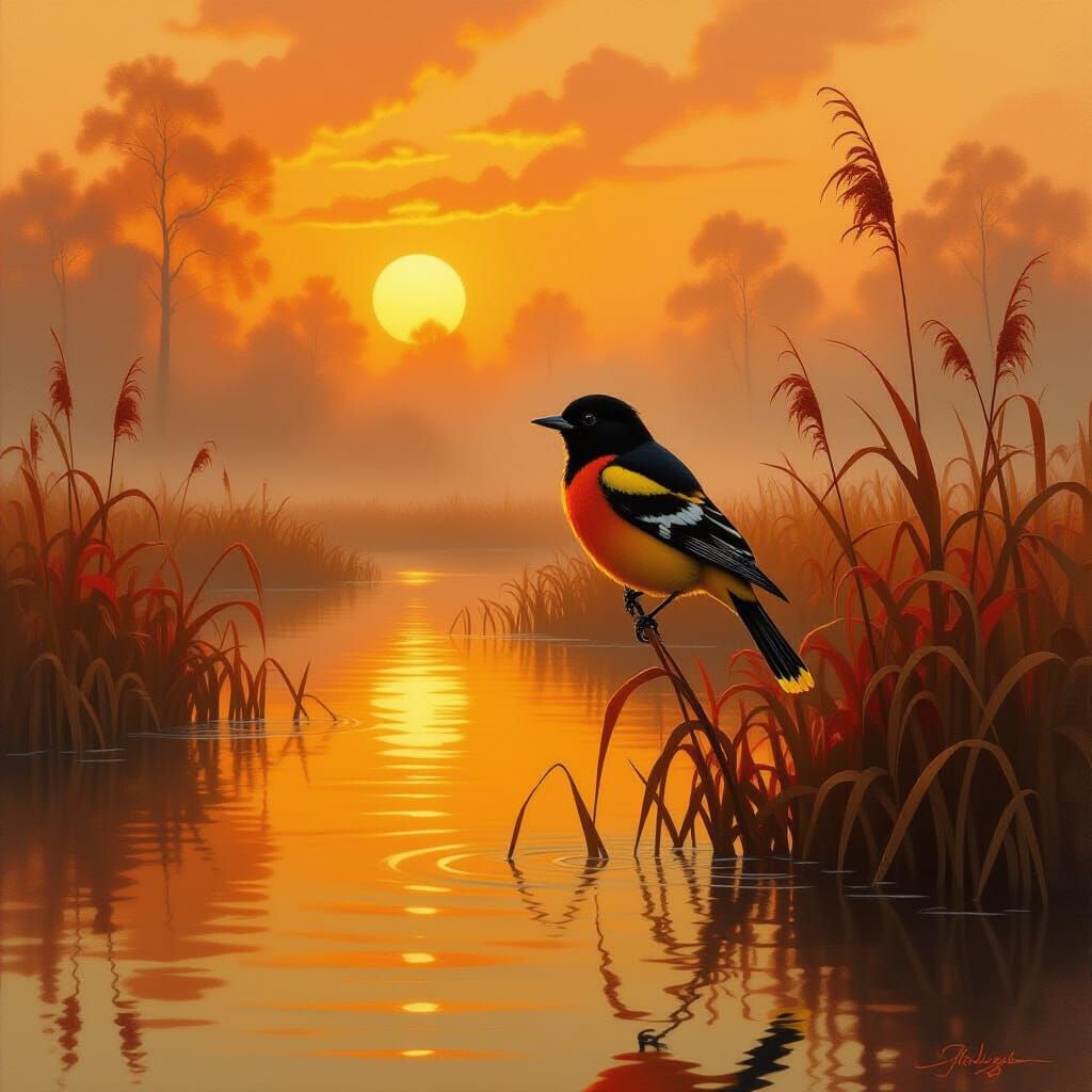 A fiery orange  by @rivka