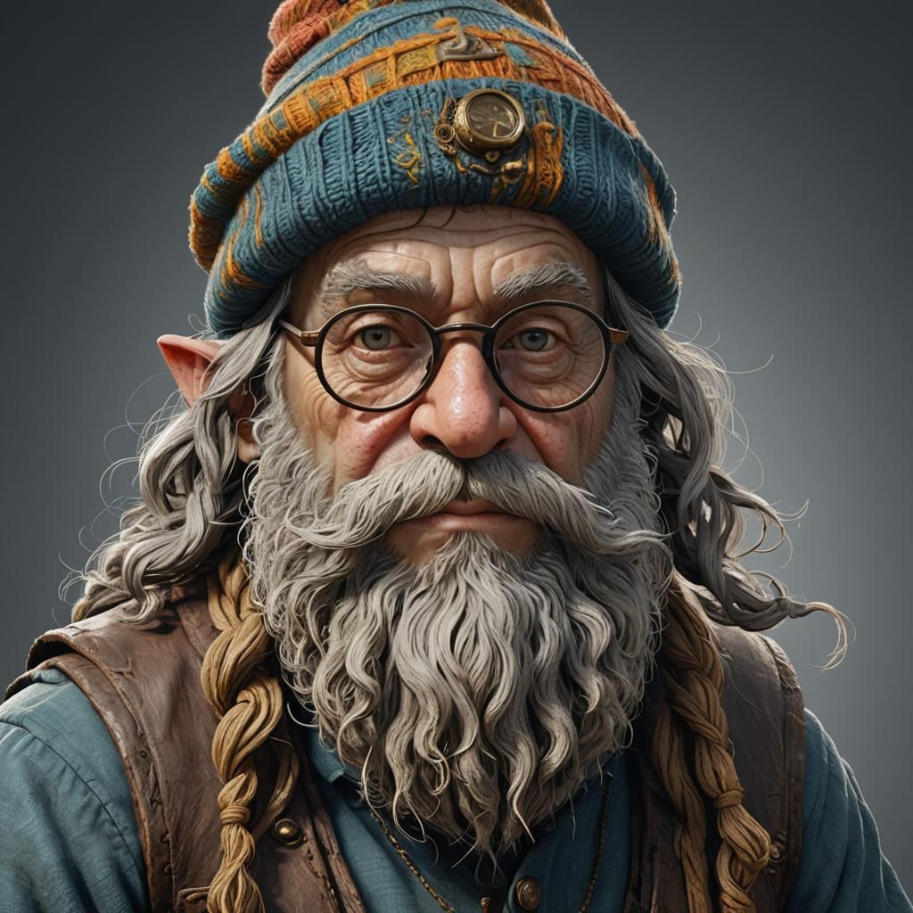 Grizzled Gnome Jeweler - AI Generated Artwork - NightCafe Creator