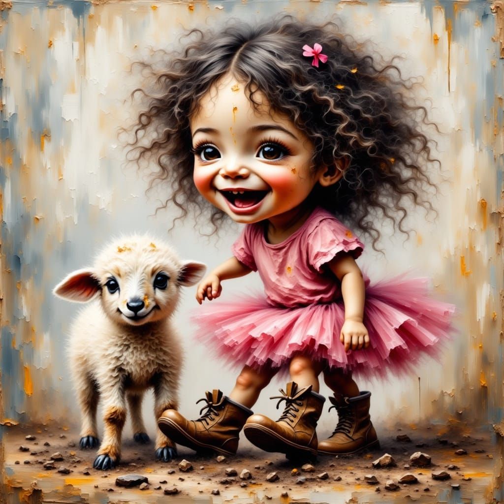 Running a 3 legged race all on her own  by @CandsL