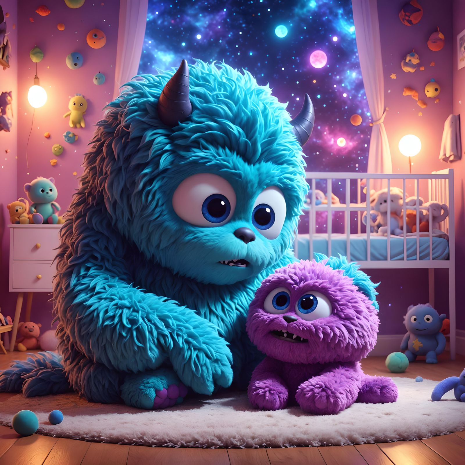 Monster Daddy Says Goodnight