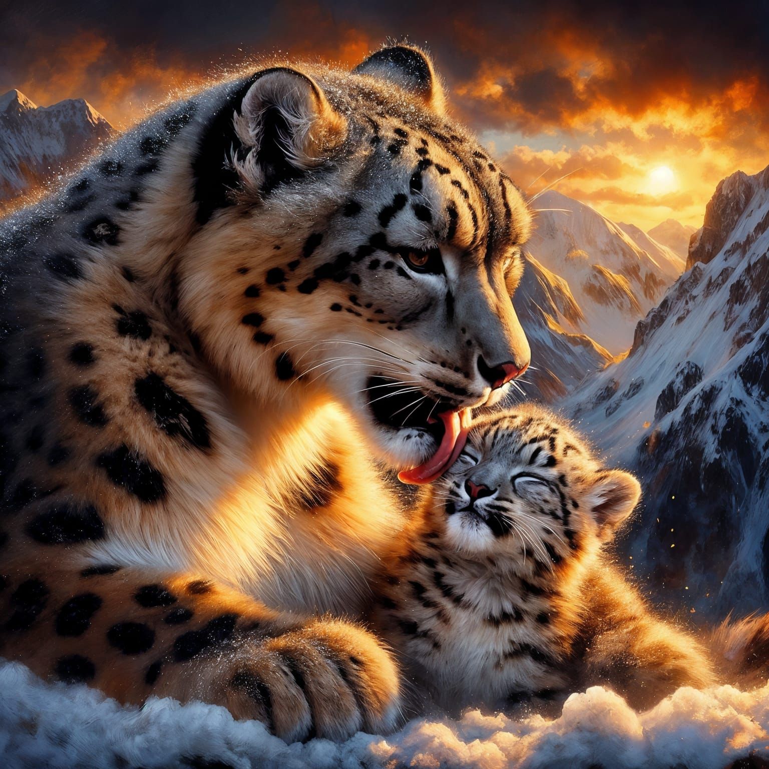 Not again, mummy!  by @Croc lover