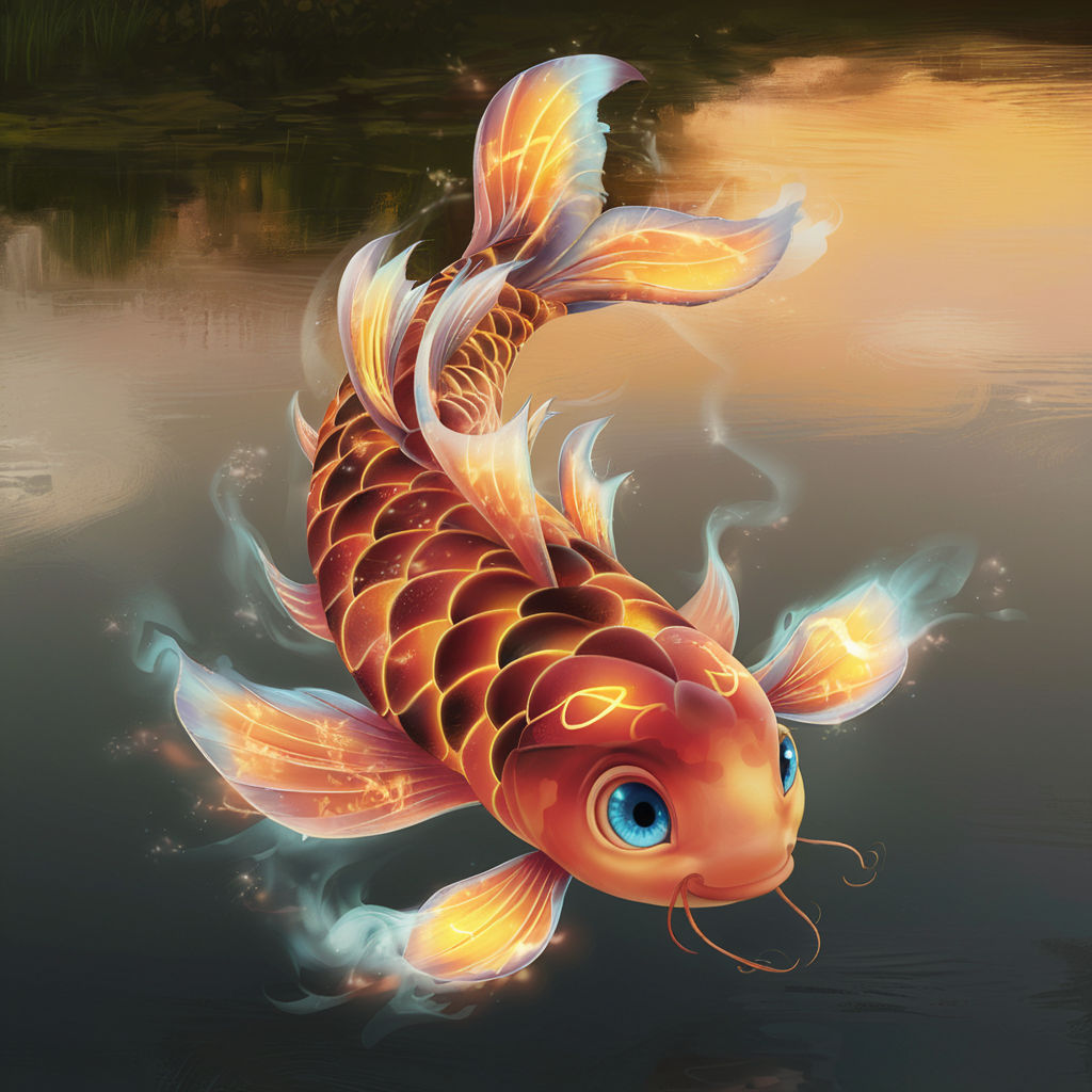 Cute but Coy (Koi)