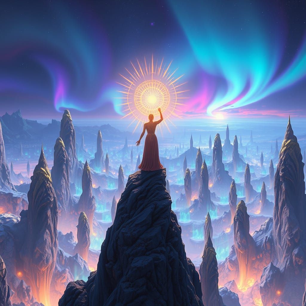 Ethereal Guardian of a Dreamlike Realm