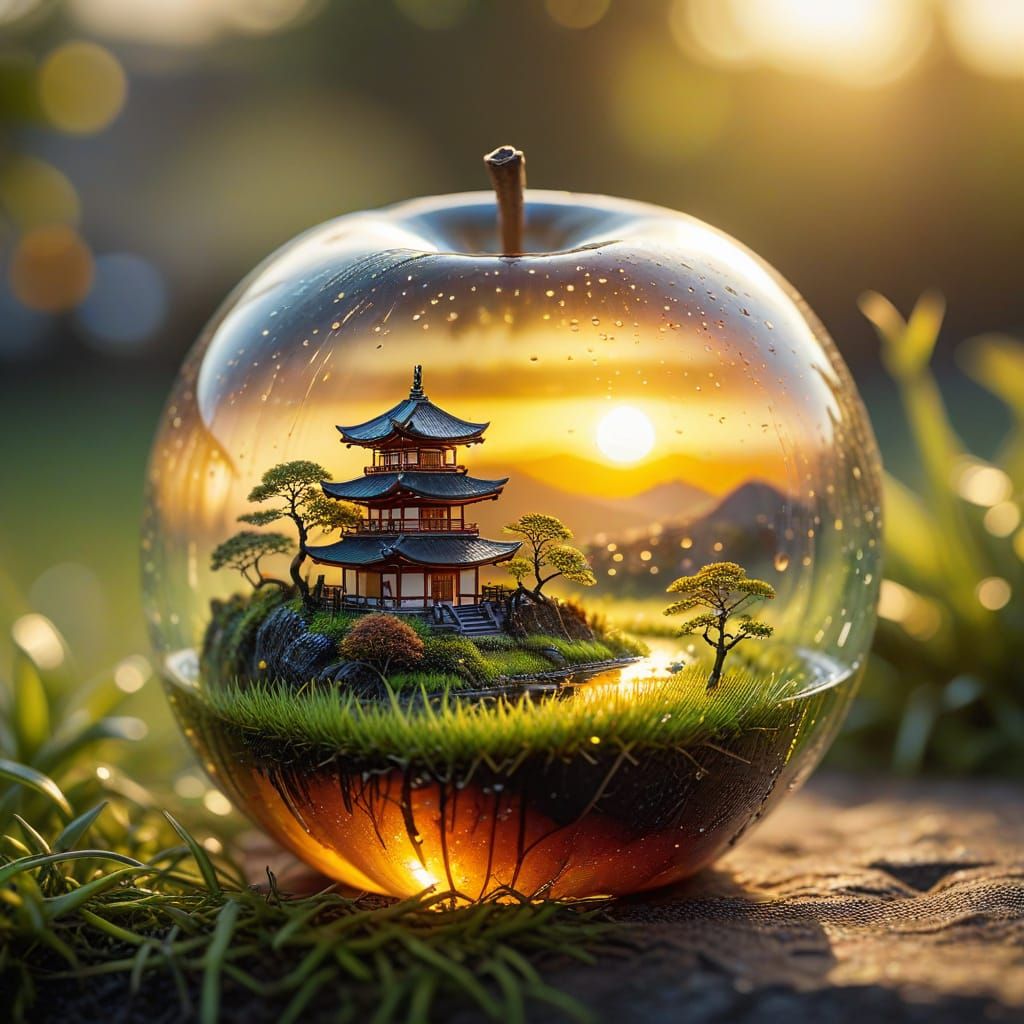 Japanese sunrise   by @Joli Coeur