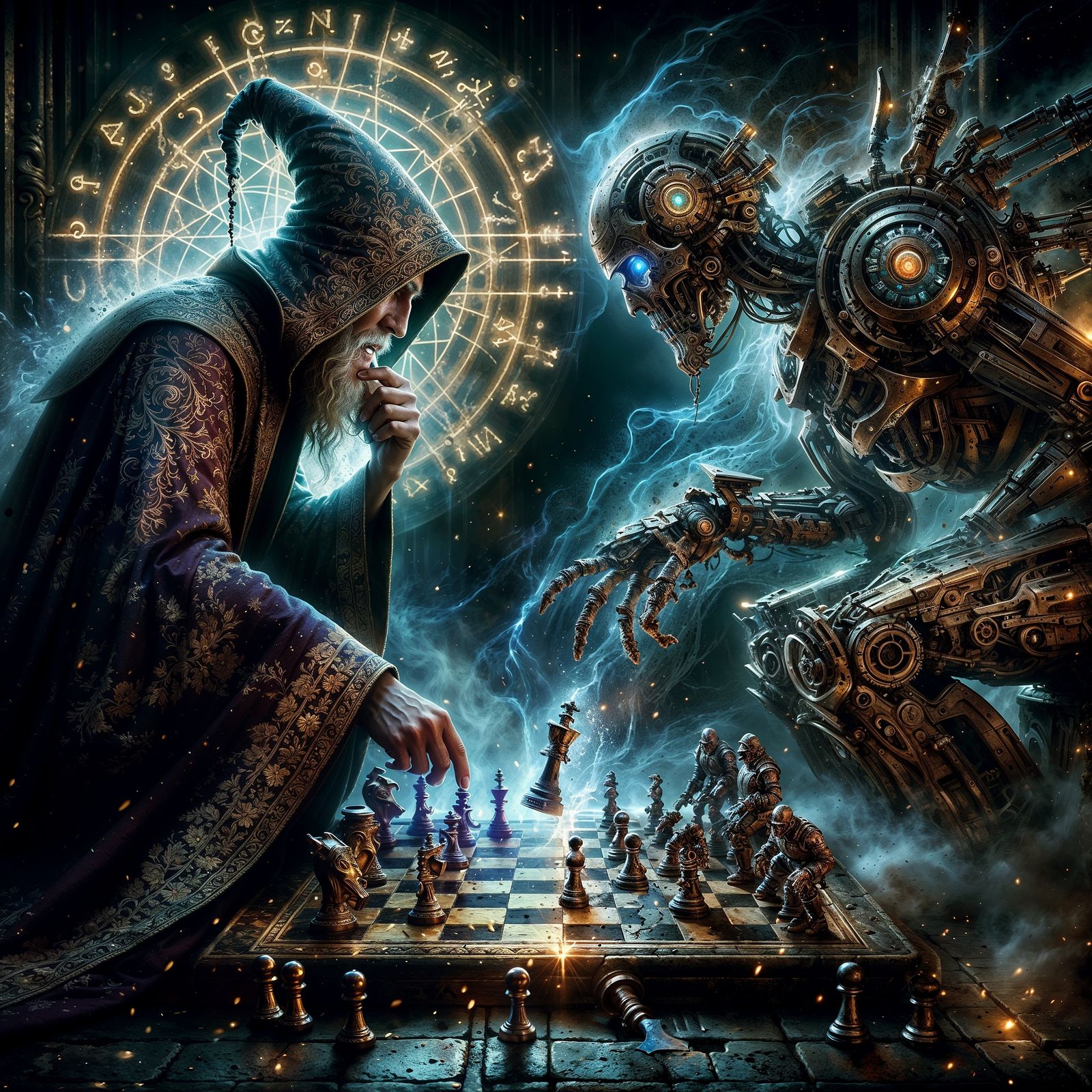 The Chess Game  by @Gecko6955