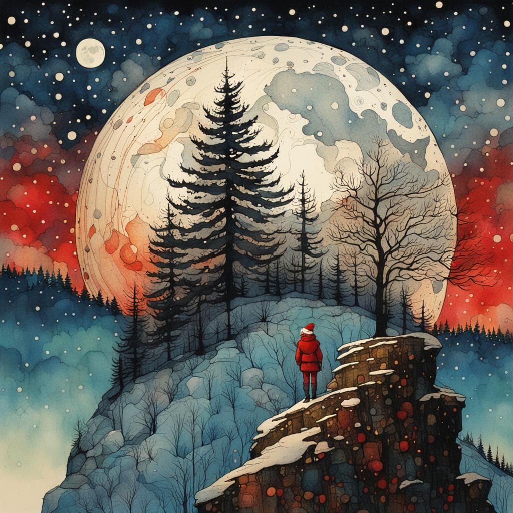 SANTA SERENITY  by @JustBubu