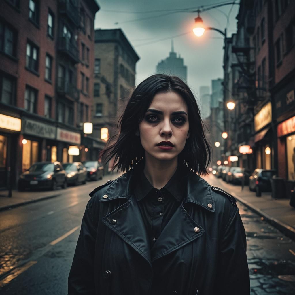 Vampiric emo woman is haunted by her past to the point it's ...