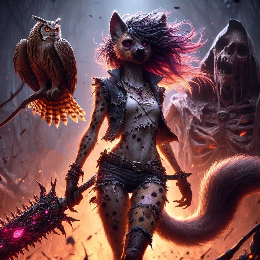 Strutting away after the Death Blow