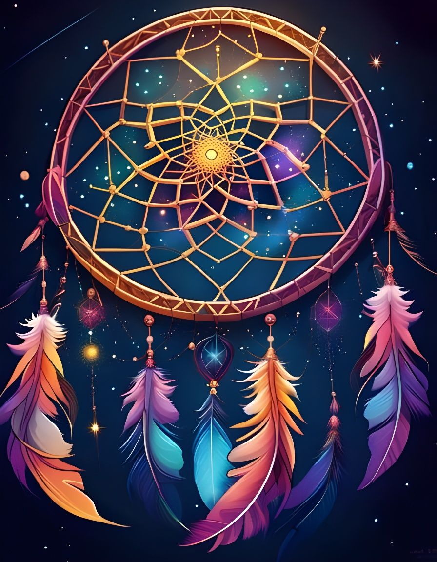 Night Dreamcatcher - AI Generated Artwork - NightCafe Creator