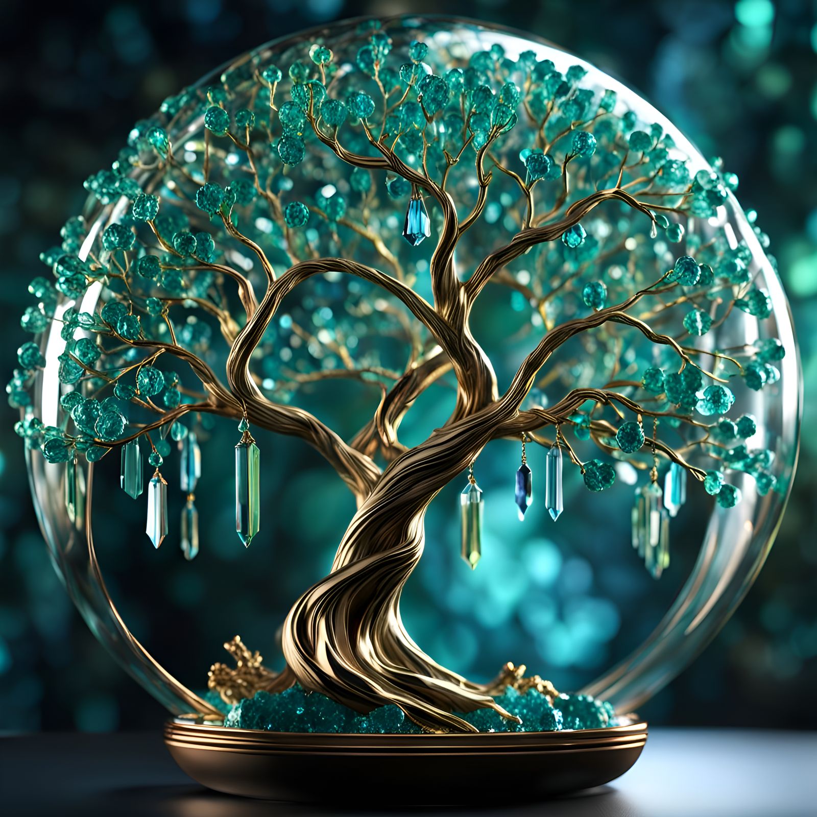 Crystalline Serenity  by @Dulcineia